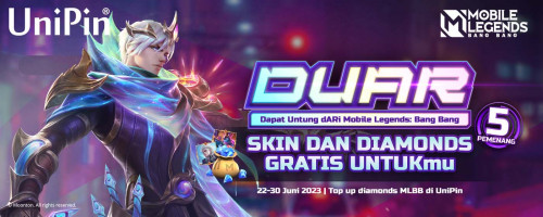 DUAR! Dapat Untung dari Mobile Legends: Bang Bang! Diamonds & Skin Gratis Untuk Para ML-ers!
